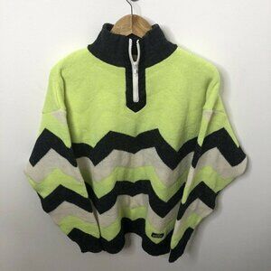 VTG North Country Eaton Neon L Men Wool Sweater